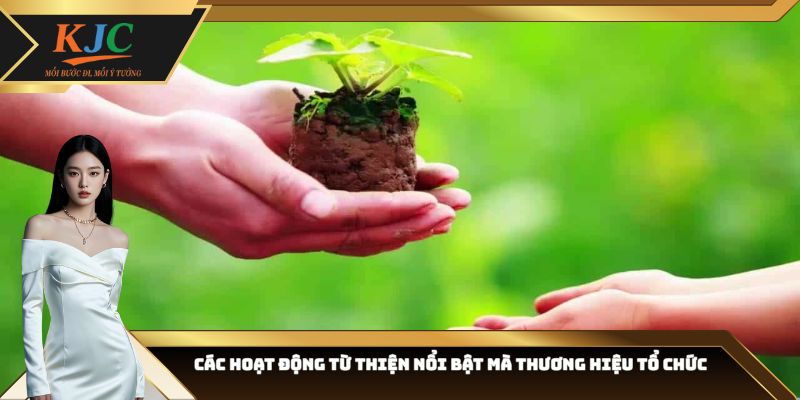 Các hoạt động từ thiện nổi bật mà thương hiệu tổ chức